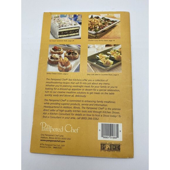 Lot of 4 The Pampered Chef Season's Best Recipes Collection Cookbooks - Picture 9 of 9